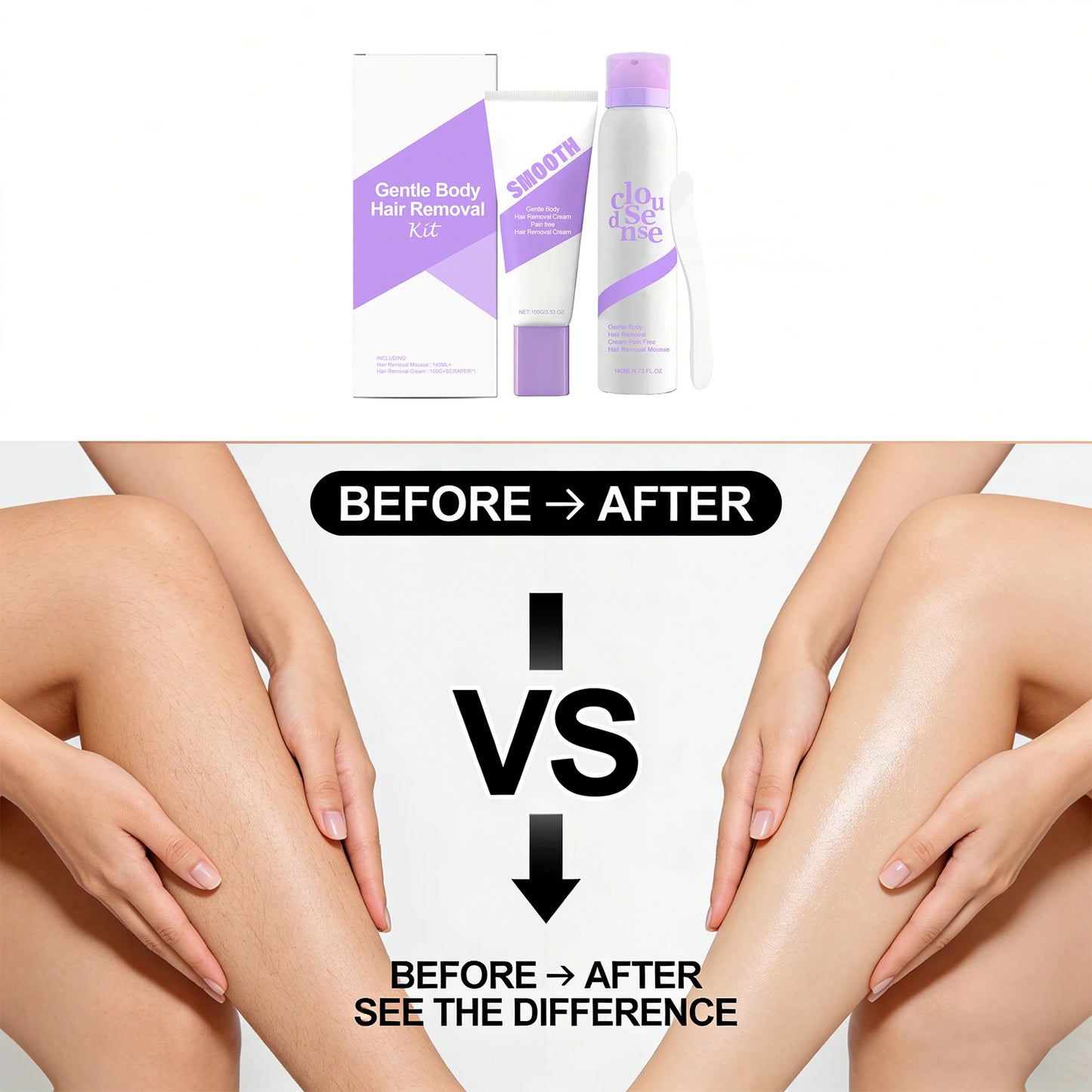 CloudSense™ Premium Hair Removal KIT