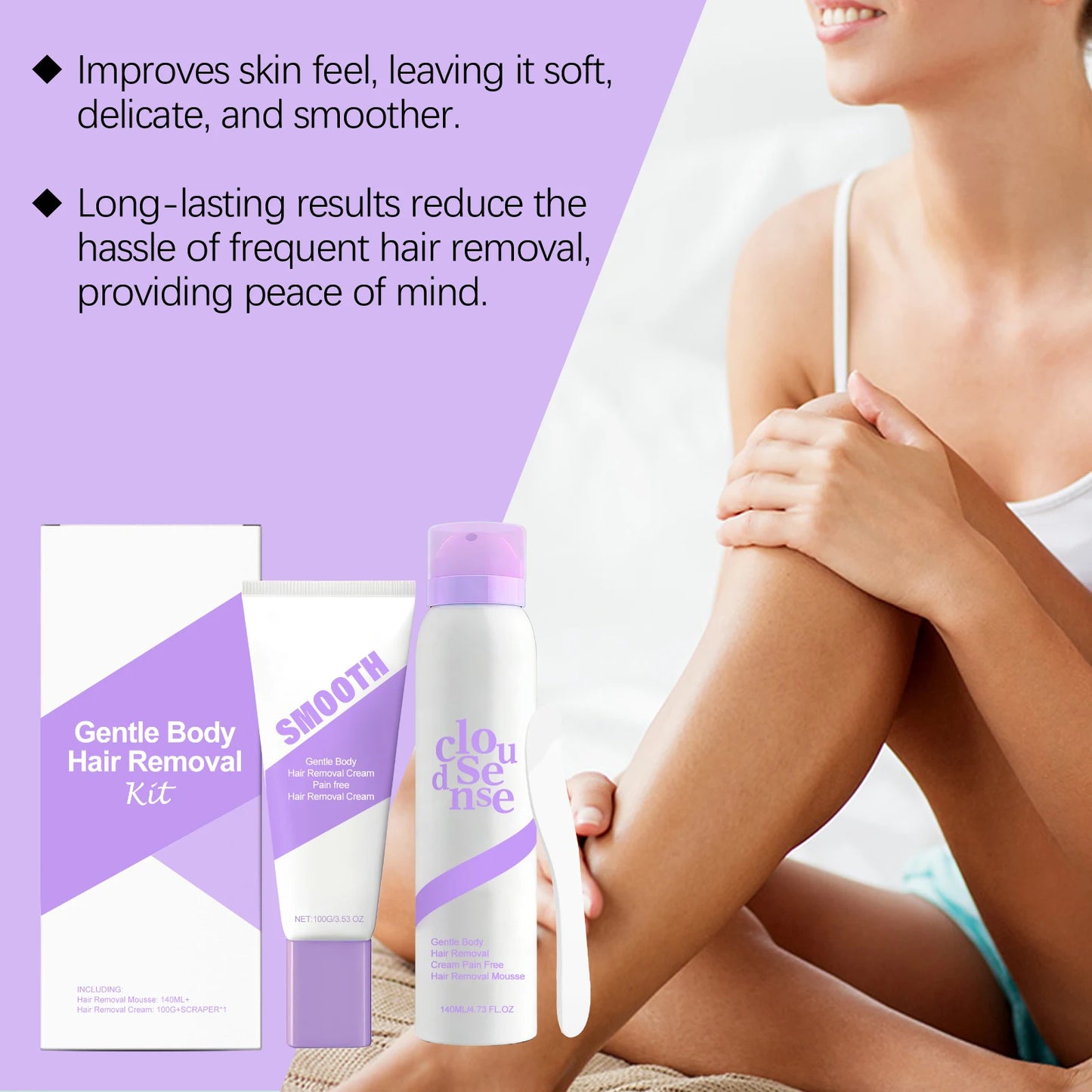 CloudSense™ Premium Hair Removal KIT